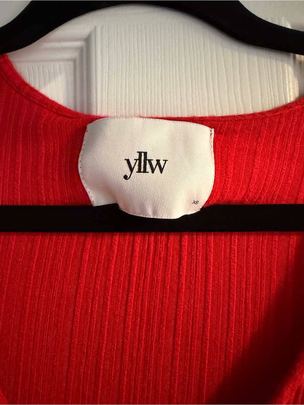 Yllw The Label Shiloh Ruched Maxi Dress Scarlet — image 3 of 4